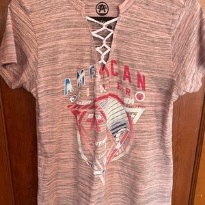 American Fighter size medium pink/gray